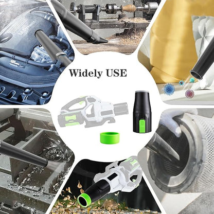 Stocky Car Drying Nozzle for EGO Blower, Work for EGO Power+ 530, 575, 580, 615, 650, 765 CFM Blower(1 Pack, no Tool) - LeafyLoom