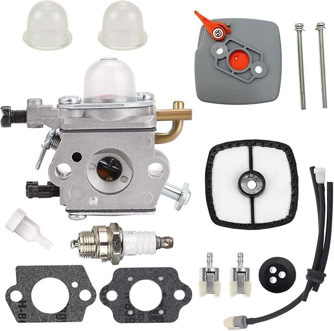 C1U-K78 Carburetor for Echo A021000940 Shred N Vac ES210 ES211 EB212 SV212 PB200 PB201 PB-200 PB-201 ES-210 Shredder with Air Filter Fuel Line Filter - LeafyLoom