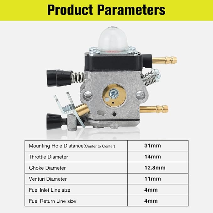 BG55 Carburetor for Stihl BG 55 BG85 BG 85 BG65 SH85 SH55 BG45 SH85C BG55Z BG46 Leaf Blower 42291200606 Zama C1Q-S68G C1Q-S68 Carburetor with filter maintenance kit - LeafyLoom