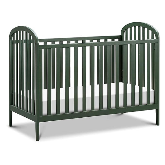 DaVinci, Beau 3-in-1 Convertible Crib in Forest Green, Greenguard Gold Certified - LeafyLoom