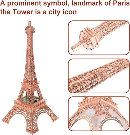 DOITOOL Eiffel Tower Led Light Tower Architecture Craft Tower Statue Table Lamp Decoration Led Lamp Home Decorations Bedroom Decoration Tower Light Nightlight Desk Light up Tower Led Tower - LeafyLoom