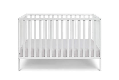 Suite Bebe Palmer 3 in 1 Convertible Crib - Quick Ship, White - LeafyLoom