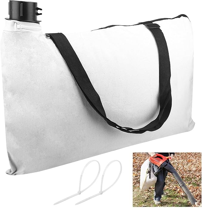 BV-005 610004-01 Shoulder Bag - by Braveboy, Compatible with Black & Decker 614000401 BV2500 BV4000 Leaf Blower - Replacement BV-005 Collection Bag (1) - LeafyLoom