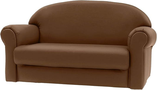 Childrens Factory Grow Sofa-Walnut - LeafyLoom