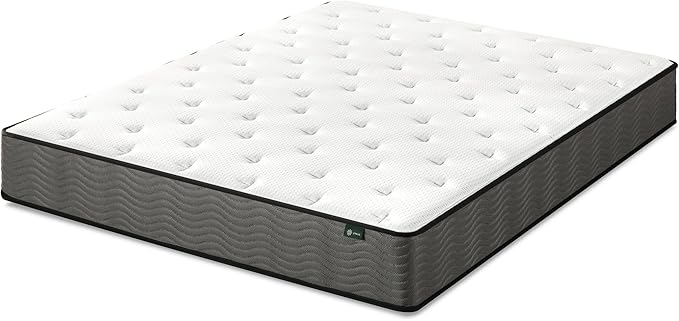 ZINUS 10 Inch True Support Hybrid Mattress [New Version], Full, Fiberglass free, Medium Feel, Motion Isolation, Certified Safe Foams & Fabric, Mattress in A Box - LeafyLoom