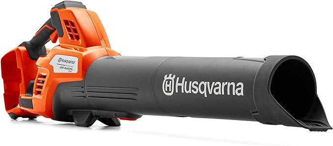 Husqvarna Leaf Blaster 350iB Battery Powered Cordless Leaf Blower, 200-MPH 800-CFM Battery Leaf Blower with Brushless Motor and Quiet Operation, 40V Lithium-Ion (Battery and Charger not Included) - LeafyLoom