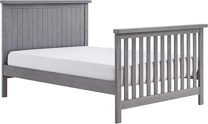 Everlee Crib to Full-Size Bed Conversion Kit, Graystone - LeafyLoom