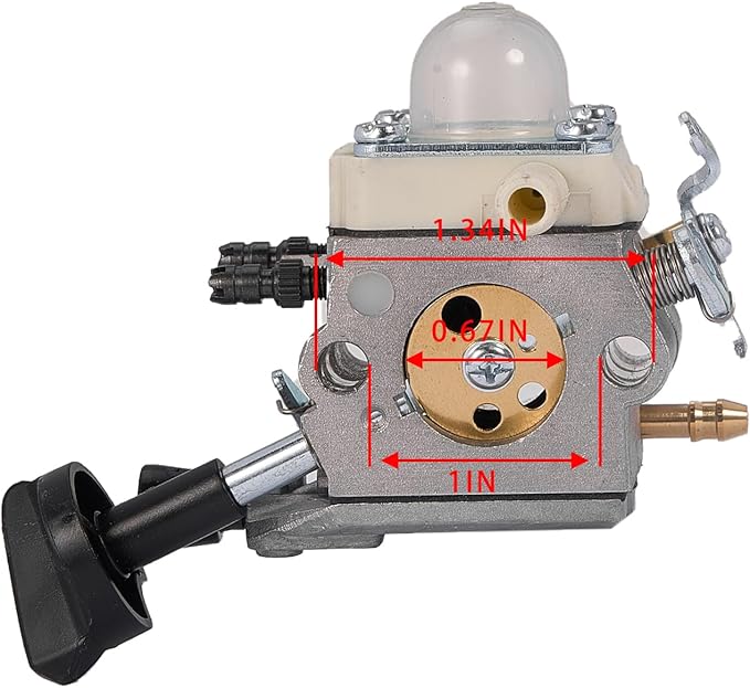 BG86 Carburetor for STIHL SH86 SH86C BG86C BG86CE BG86Z BG86CEZ Leaf Blower Replace Zama C1M-S261B 4241-120-0623 4241-120-0616 With Stub Spark Arrestor Air Filter Kit - LeafyLoom