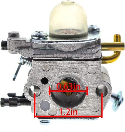 Carburetor with Fuel Line Kit Air Filter for C1U-K78 Echo PB200 PB-200 PB-201 PB201 ES-210 A021000941 A021000942 Power Blower - LeafyLoom