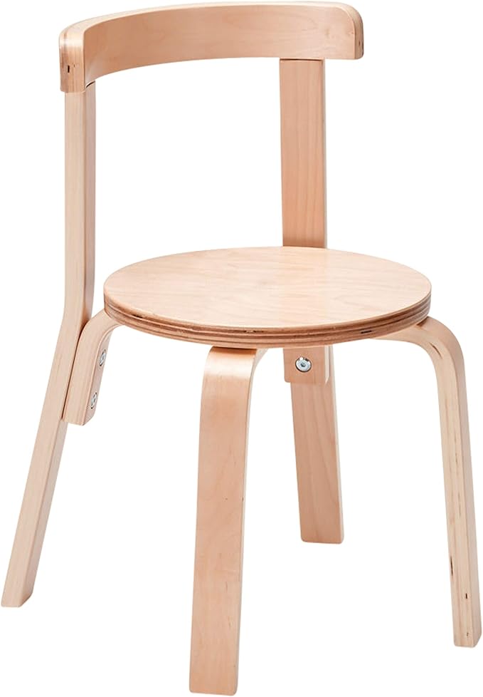 ECR4Kids ECRKids Seating, 5-Piece Table and Chairs Set, Natural - LeafyLoom