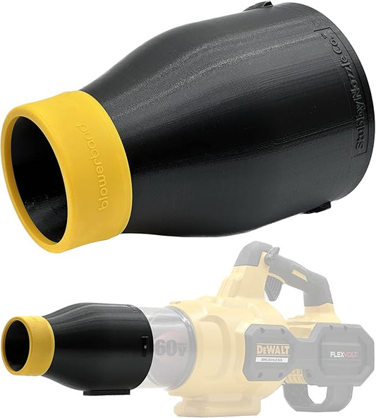 Stubby Car Drying Nozzle for DEWALT Leaf Blowers - 60V MAX (DCBL772B & DCBL777B) - LeafyLoom