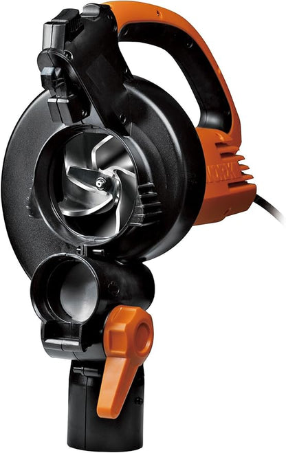 WORX WG509 TRIVAC 12 Amp 3-in-1 Electric Leaf Blower/Leaf Vacuum/Mulcher, Metal Impeller for Fine Mulching - LeafyLoom