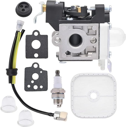 New CARBURETOR Turn up Kit with Air Filter Spark Plug for ZAMA RB-K90 fits Echo PB-251 PB-255 PB-255LN ES-255 Blowers - LeafyLoom