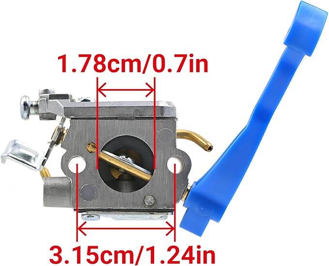 590460102 Carburetor for Husqvarna 125B 125BX 125BVX Leaf Blower Trimmer Replace Zama C1Q-W37 with 545112101 Air Filter 581798001 Fuel Line Kit - LeafyLoom