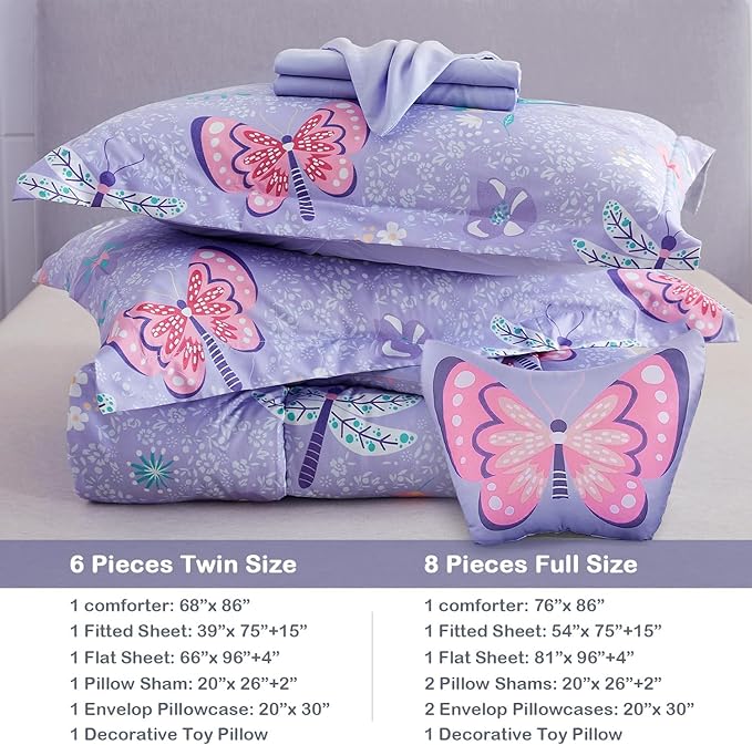 Kids full size bed in a bag best sale