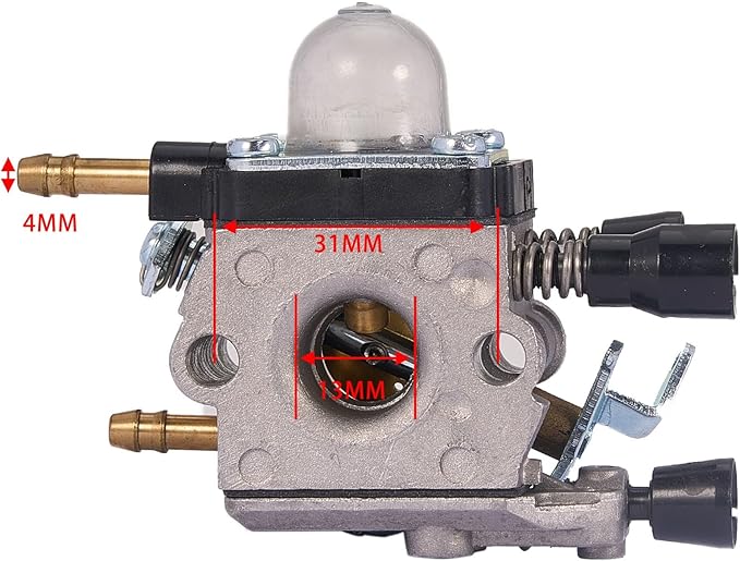 BG55 Carburetor with Air Filter Cover Tune Up Service Kit Fits Stihl BG45 BG46 BG55 BG65 BR45C SH85 Blower 4229 120 0606 Carb - LeafyLoom