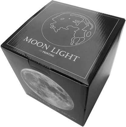 Personalized Gifts for Son Cool 3D Moon Lamp Large,Moon Led Light Gifts for Adult Son from Dad,Cute Desk Lamp for Bedroom Birthday Gifts for Men Son Kids - LeafyLoom