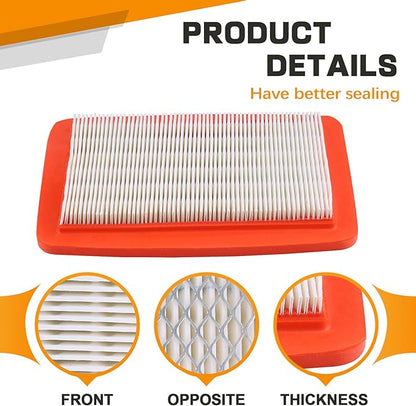 Air Filter Replacement for RedMax Parts T401282310 EBZ8500 EBZ8001 H Parts 512652001 Backpack Blower 170BT 180BF Leaf Blower 570BFS 580BTS - LeafyLoom