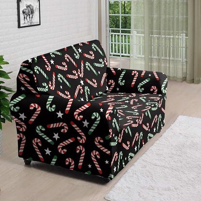 FKELYI Christmas Furniture Protector Easy Going Stretch Sofa Slipcover Non-Slip Sofa Couch Cover Washable Sofa Slipcovers M FKELYI