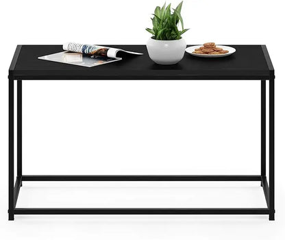 FURINNO Camnus Modern Living Coffee Table, Americano, 15.74 in x 30 in x 17.51 in - LeafyLoom