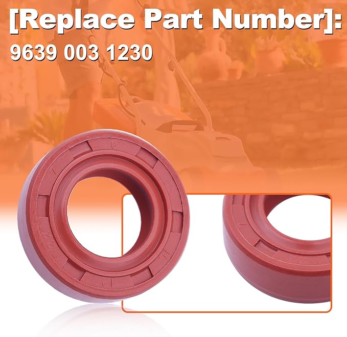 Oil Seal for Stihl FS38 FS40 FS45 FS46 FS50 FS55 FS56 FS70 FS83 BG86 BG45 BG46 BG55 BG56 BG66 BG85 BR45C BT45 FC55 FC56 FC70C FC73 FC83 Backpack Blower Edger Brushcutter 9639 003 1230 - LeafyLoom