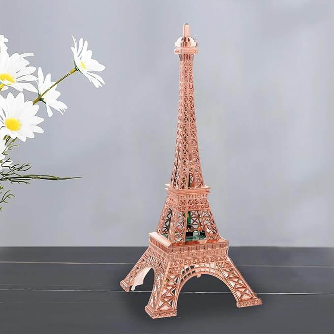 DOITOOL Eiffel Tower Led Light Tower Architecture Craft Tower Statue Table Lamp Decoration Led Lamp Home Decorations Bedroom Decoration Tower Light Nightlight Desk Light up Tower Led Tower - LeafyLoom