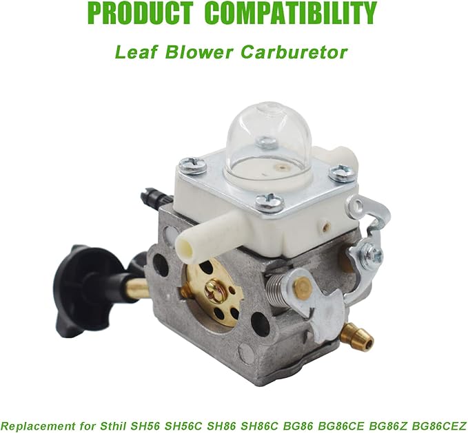 ALL-CARB Carburetor Replacement for Stihl SH86 SH86C BG86 BG86CE BG86Z BG86CEZ C1M-S261C 42411200616 42411200607 Leaf Blower - LeafyLoom