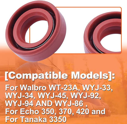 Oil Seal for Stihl FS38 FS40 FS45 FS46 FS50 FS55 FS56 FS70 FS83 BG86 BG45 BG46 BG55 BG56 BG66 BG85 BR45C BT45 FC55 FC56 FC70C FC73 FC83 Backpack Blower Edger Brushcutter 9639 003 1230 - LeafyLoom