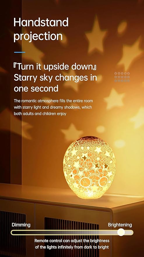 LED Bedside lamp ，Table Lamp for Home Office，RGB 16 Colors，Multiple Lighting Modes Desk Lamps，Atmosphere Lights Suitable for Various Holidays（Moon） - LeafyLoom