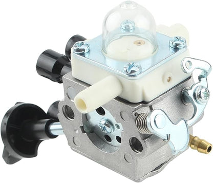 AUTOKAY C1M-S261B Carburetor with Primer Bulb Fuel Filter Air Filter Spark Plug for STIHL SH86 SH86C BG86 BG86CE BG86Z BG86CEZ Blower 4241 120 0616 - LeafyLoom