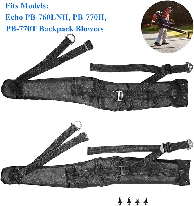 P021046660 Harness Strap Kit for Echo PB-760LNH PB-770H PB-770T Backpack Blower Straps P021046661 P021046662 P021046663 - LeafyLoom