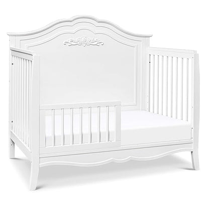 DaVinci Fiona 4-in-1 Convertible Crib in White, Greenguard Gold Certified - LeafyLoom