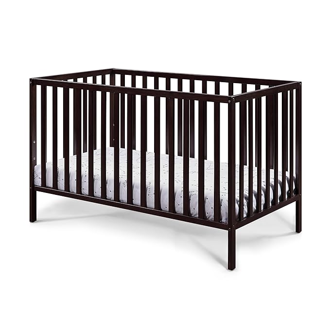 Suite Bebe Palmer 3 in 1 Convertible Crib - Quick Ship, Espresso - LeafyLoom