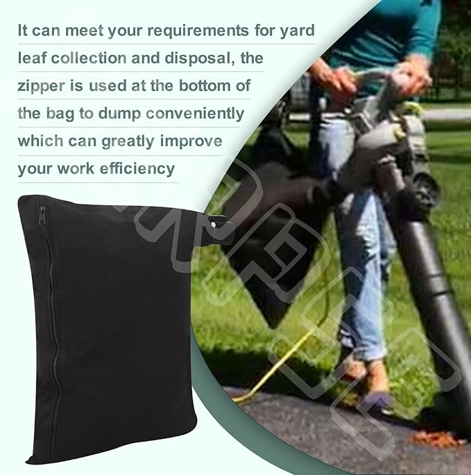 5140125-95 Leaf Blower Vacuum Shoulder Bag Replaces 5140117-99, for Black & Decker 3-in-1 Electric Leaf Blower, Fits Model BV2900 BV3100 - LeafyLoom