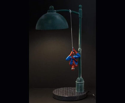 Ukonic Marvel Spider Man Streetlight LED Mood Light Desk Lamp | Superhero Night Light | 16 Inches - LeafyLoom