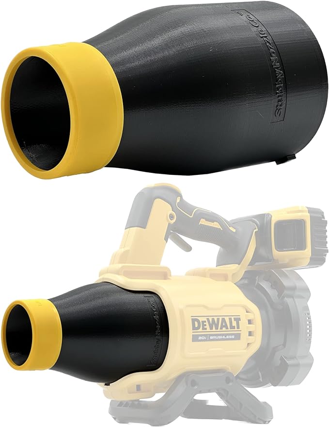 STUBBY Car Drying Nozzle for DEWALT Leaf Blowers - 20V MAX XR (DCBL722B) - LeafyLoom