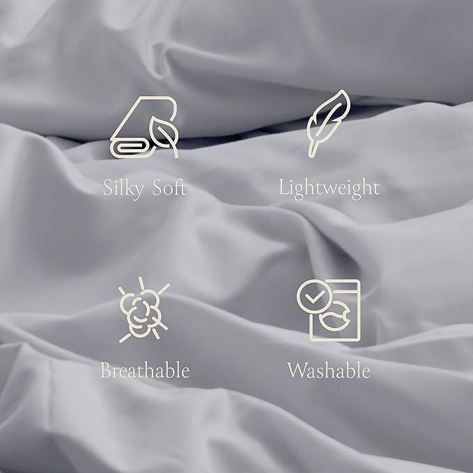 BELADOR Silky Soft Twin XL Sheet Set - Luxury Bed Sheets for Twin XL Size Bed, Secure-Fit Deep Pocket Sheets with Elastic, Breathable Hotel Sheets and Pillowcase Set, Wrinkle Free Oeko-Tex Sheets - LeafyLoom