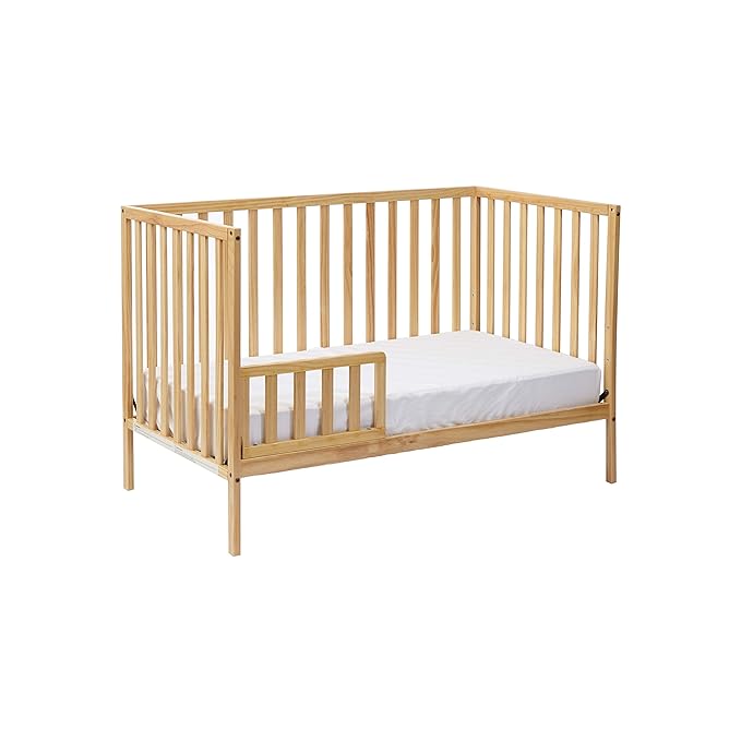 Suite Bebe Palmer 3 in 1 Convertible Crib - Quick Ship, Natural - LeafyLoom