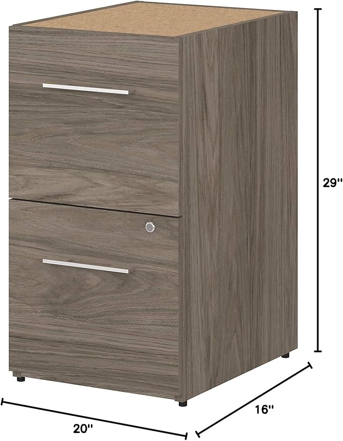 Bush OFF216MHSU Westfield 24W Storage Cabinet, Hansen Cherry - LeafyLoom