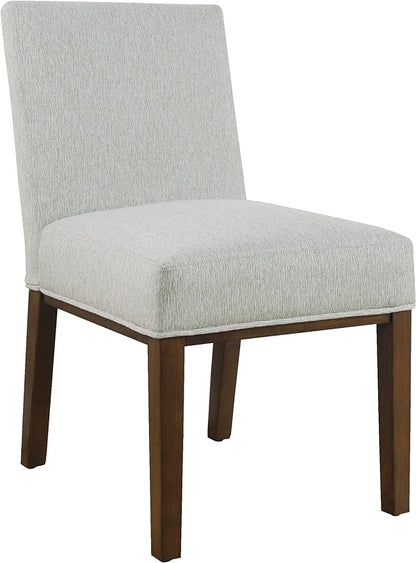 HomePop Kolbe Dining Chair - Sustainable Gray Woven (Single Pack) - LeafyLoom