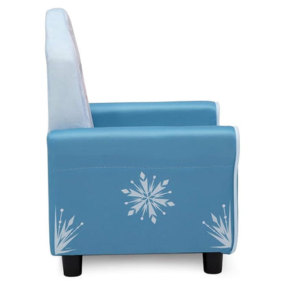 Delta Children Figural Upholstered Kids Chair, Wood, Disney Frozen II Elsa - LeafyLoom