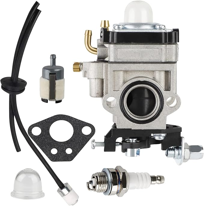 Pro PR46BT Carburetor for Poulan Pro PR46BT PR48BT 46cc 48cc Gas Backpack Blower BP400 BP402 Blower Carburetor for RedMax EB7000 EB7001 EB4300 EB4400 EB4401 Leaf Blower Parts - LeafyLoom