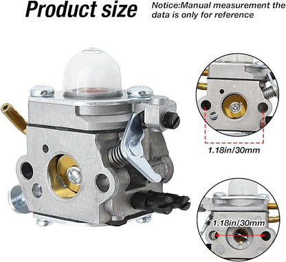 C1U-K78 Carburetor Replacement for ECHO ES-210 PS200 ES210 ES211 PB200 PB201 PB-200 PB-201 Blower, EB212 Carburetor Replacement for A021000940 A021000941 A021000942 A021000943 - LeafyLoom