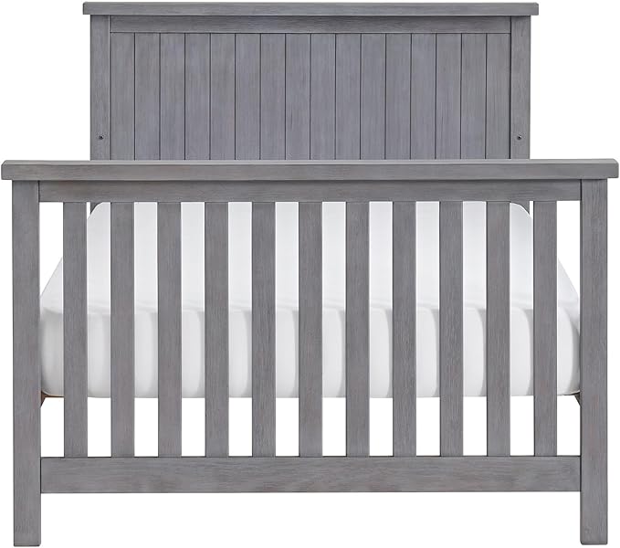 Everlee Crib to Full-Size Bed Conversion Kit, Graystone - LeafyLoom