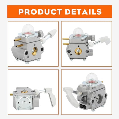 Hipa 26B 26CC Carburetor Compatible with Homelite 26B Blower UT09526 Carburetor Homelite Replace 308054114 308054075 Leaf Blower - LeafyLoom