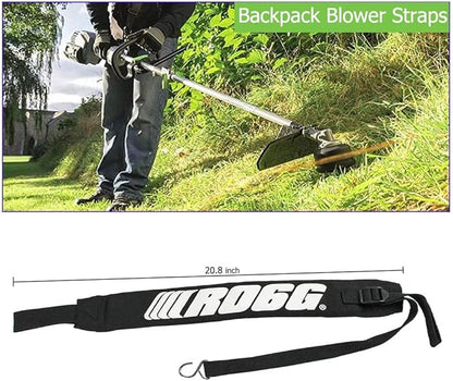 Backpack Blower Straps C061000110 for Echo Leaf Blower Shoulder Strap C061000111 PB-500 PB-265LN PB-403H PB-413H PB-460 PB-610 PB-620 PB-650 PB-755 Fits - 2 Pack - LeafyLoom