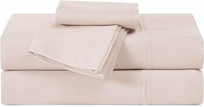 UGG 13593 Alahna Cal King Bed Sheets and Pillowcases 4-Piece Set Luxury Machine Washable Deep Pockets Wrinkle-Resistant Breathable Cozy Comfort Silky Cooling Sheets, California King, Shell - LeafyLoom