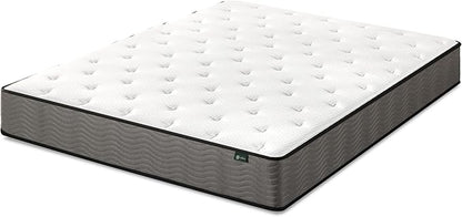 ZINUS 10 Inch Support Plus Pocket Spring Hybrid Mattress, Full, Strong Coils for Durable Support, Pocket Innersprings for Motion Isolation, Mattress in A Box - LeafyLoom