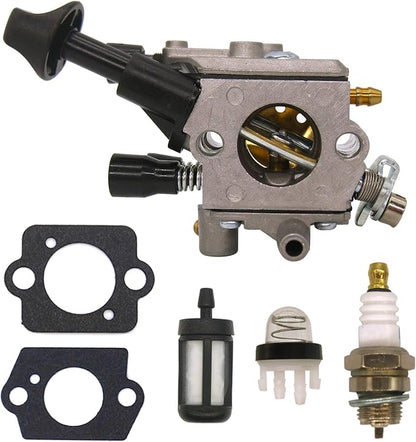 BR350 Carburetor Kit for Stihl BR350Z BR430 BR430Z SR430 SR450 Backpack Blower Zama C1Q-S210 Carb Replace 4229 129 0901 - LeafyLoom