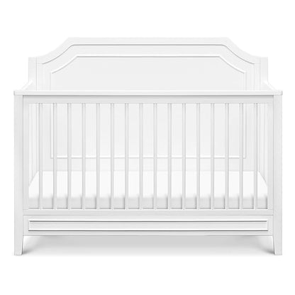 DaVinci Chloe Regency 4-in-1 Convertible Crib in White Greenguard Gold Certified - LeafyLoom